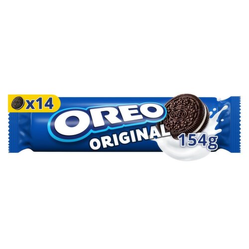 OREO Vanilla Chocolate Sandwich Biscuits 154g