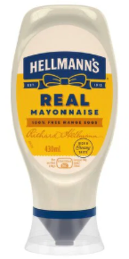 Hellmann's Real Squeezy Mayonnaise 430ml