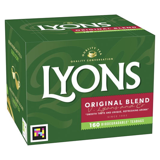 Lyons Original Blend 160 Biodegradable Tea Bags 464g