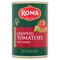 Roma Chopped Tomatoes with Herbs 400g