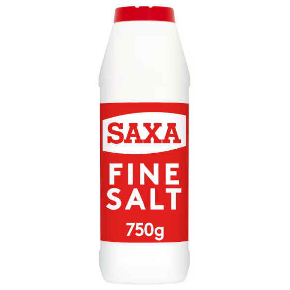Saxa Fine Salt 750g