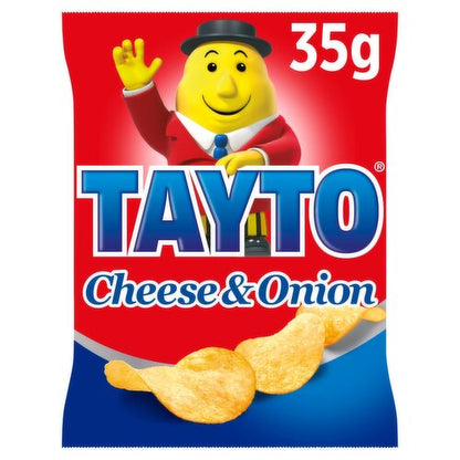 Tayto Cheese & Onion Flavour Potato Crisps 35g