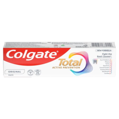 Colgate Total Toothpaste Original formulation: 75ml